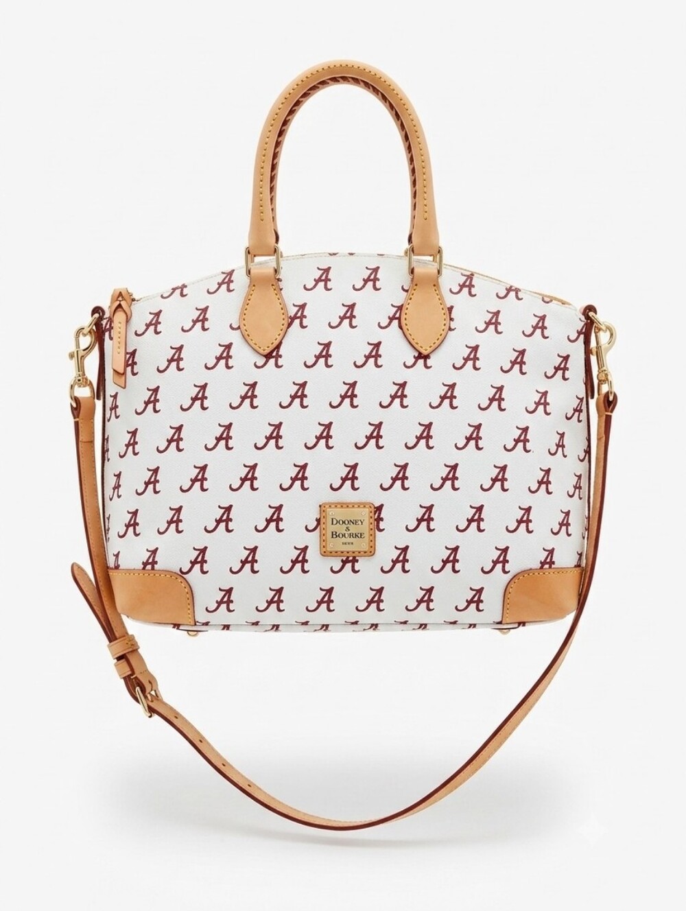Dooney & Bourke Womens University Of Alabama Crimson Tide Satchel Purse